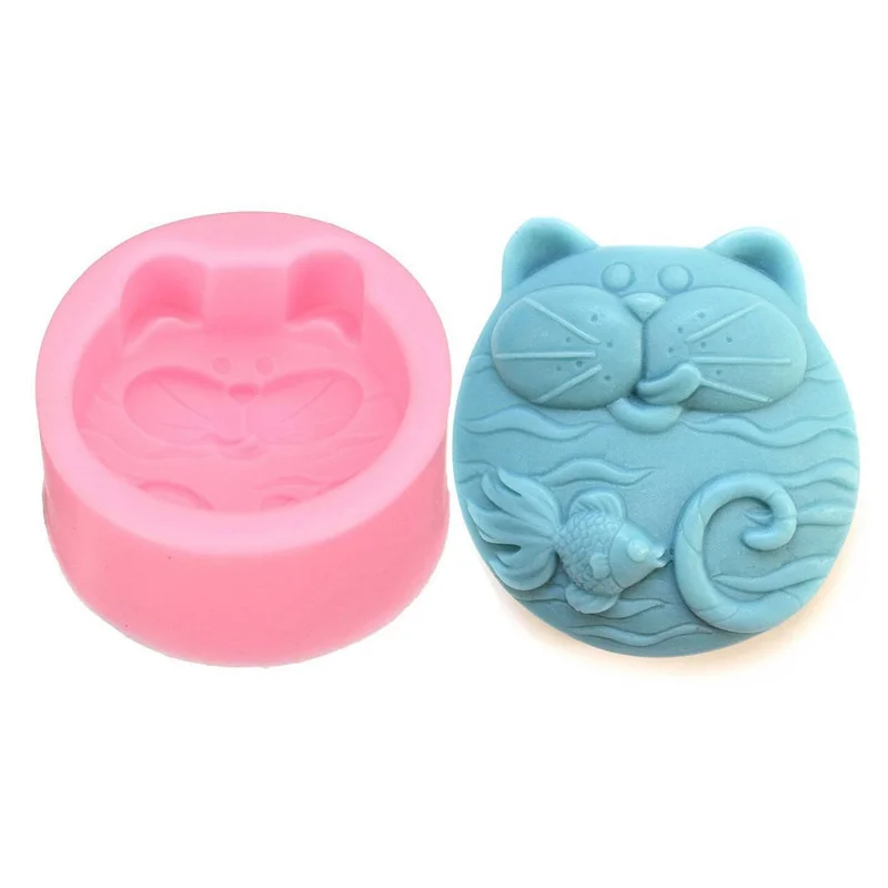 Soap Making Lye - 1 قطعة قالب سيليكون غير لاصق