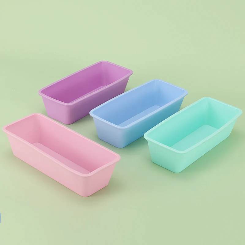 Natural Making Soap - قالب خبز سيليكون مستطيل ، قالب