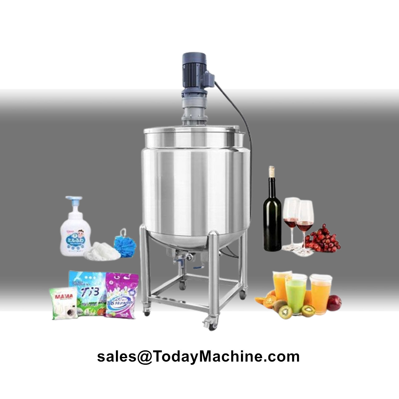 Soap Making Ins - خط إنتاج خزان الخلط والتجانس لصناعة