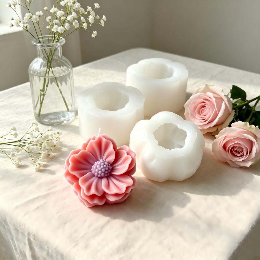 قالب سيليكون ثلاثي الأبعاد على - مراجعة Soap Making Lye وسعره