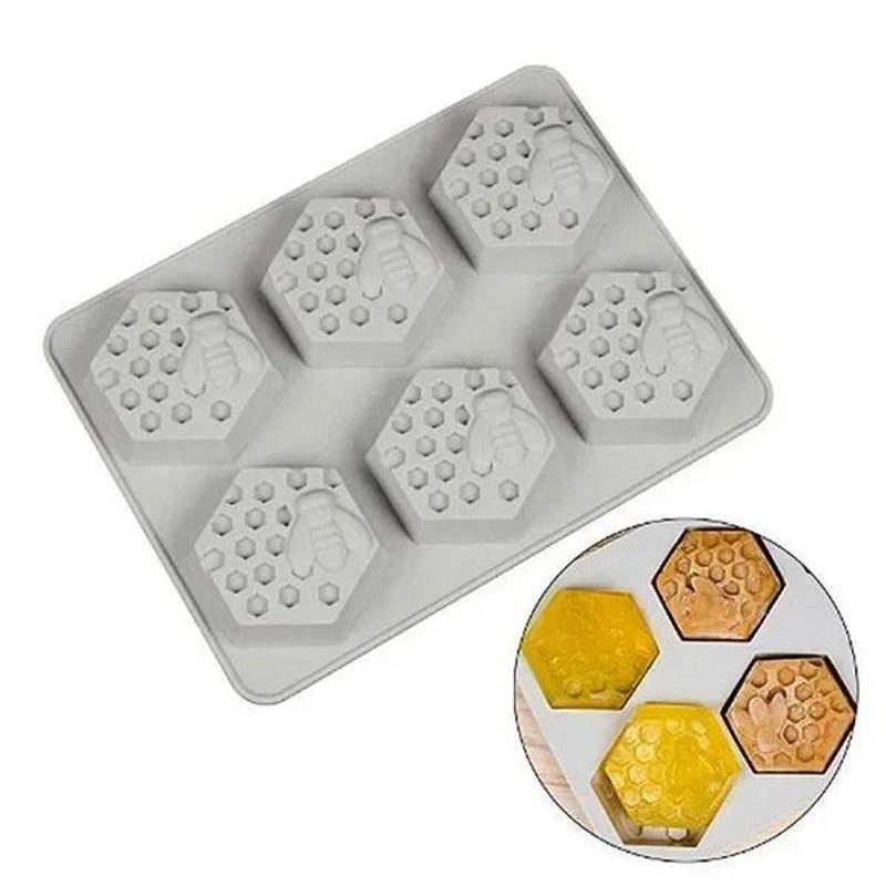 قالب سيليكون على شكل نحلة لصنع - مراجعة Soap Making Gel وسعره