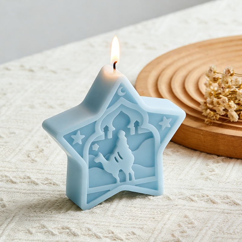 قالب شمعة على شكل مسجد، قالب ش - مراجعة Soap Making Gel وسعره