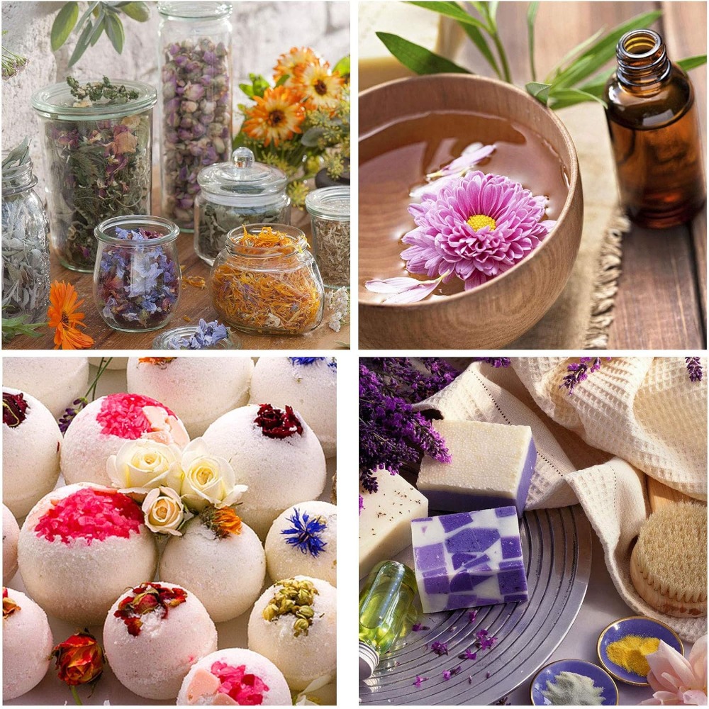 16 كيسًا من الزهور المجففة لصن - مراجعة Soap Making Ins وسعره