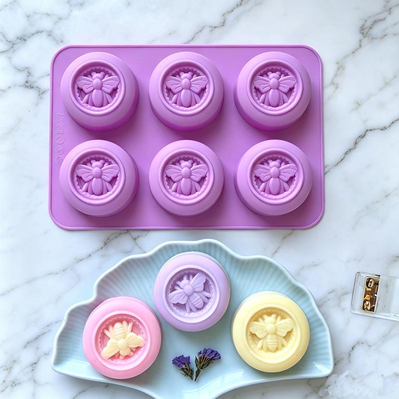قالب صابون سيليكون دائري بـ 6  - مراجعة Soap Making Scents وسعره