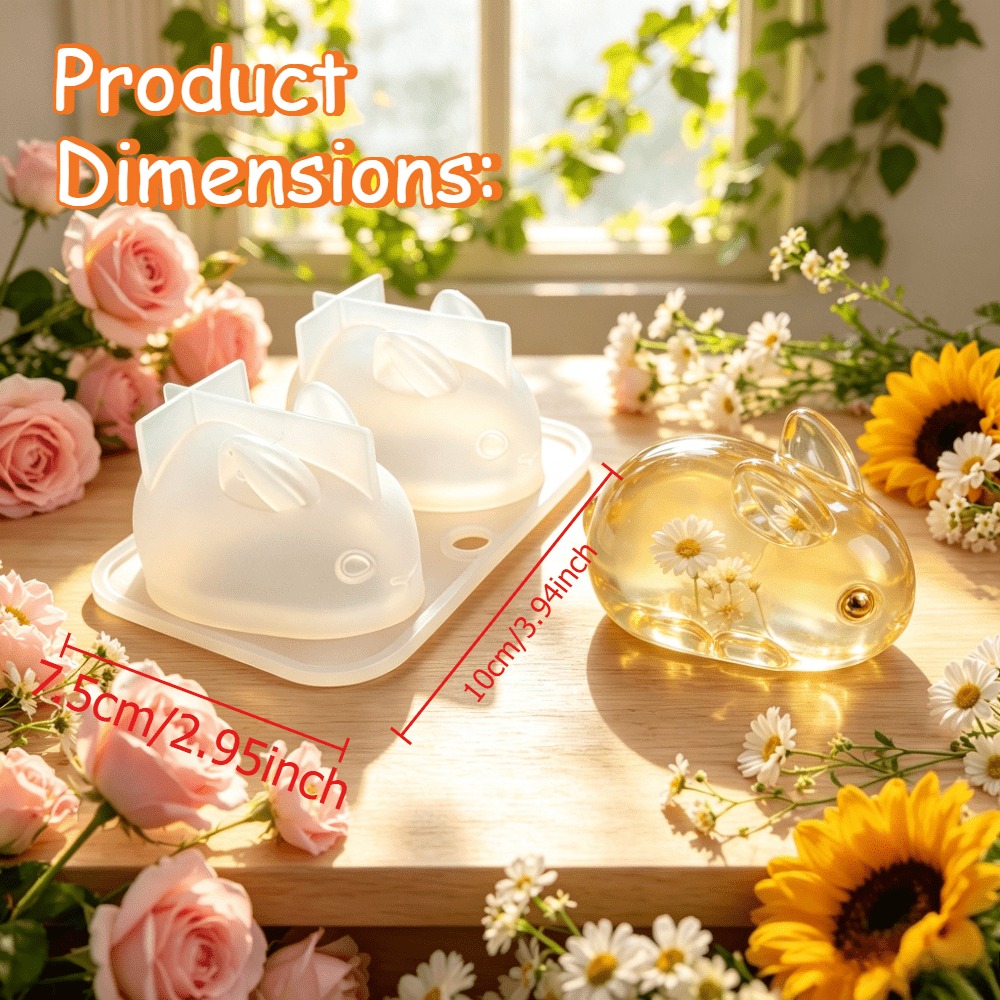 قالب سيليكون على شكل أرنب، لصن - مراجعة Soap Making Scents وسعره