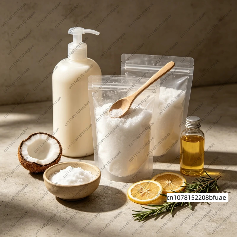 كريستالات حمض الجليكوليك بنسبة - مراجعة Soap Making Acid وسعره