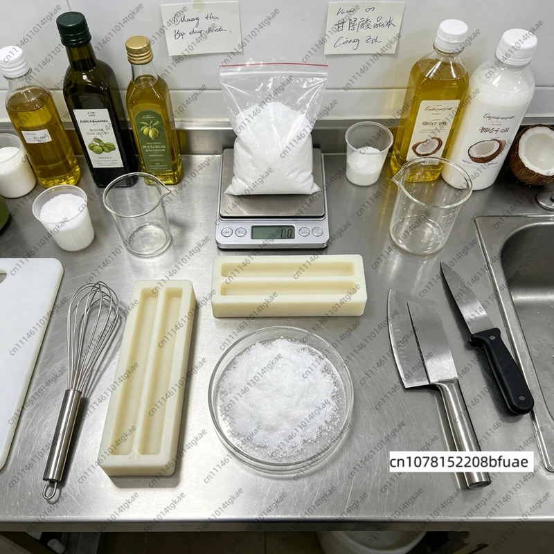 كريستالات حمض الجليكوليك بنسبة - مراجعة Soap Making Acid وسعره
