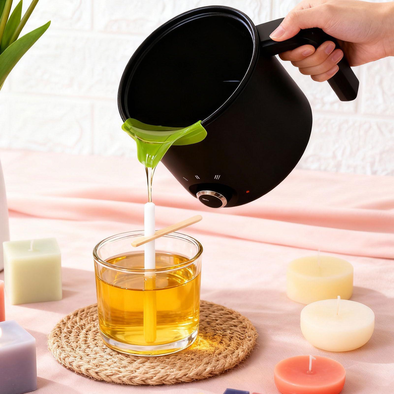 وعاء كهربائي لصهر شمع الشموع س - مراجعة Soap Making Ins وسعره