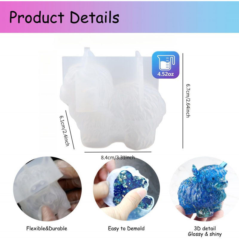 قالب سيليكون ثلاثي الأبعاد على - مراجعة Soap Making Gel وسعره