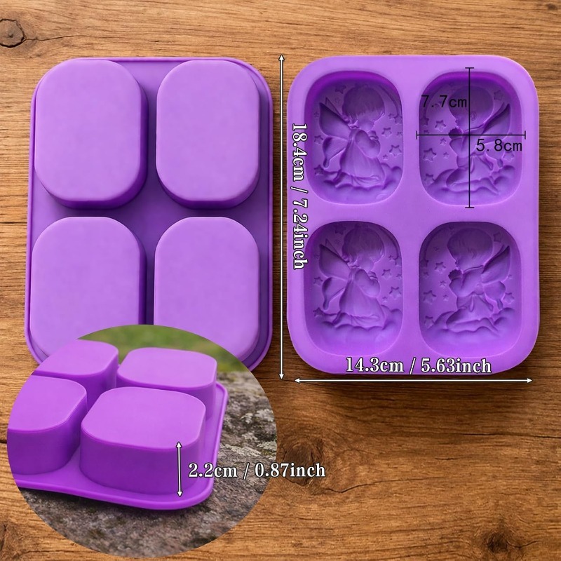 قالب سيليكون على شكل ملاك لمست - مراجعة Soap Making Items وسعره