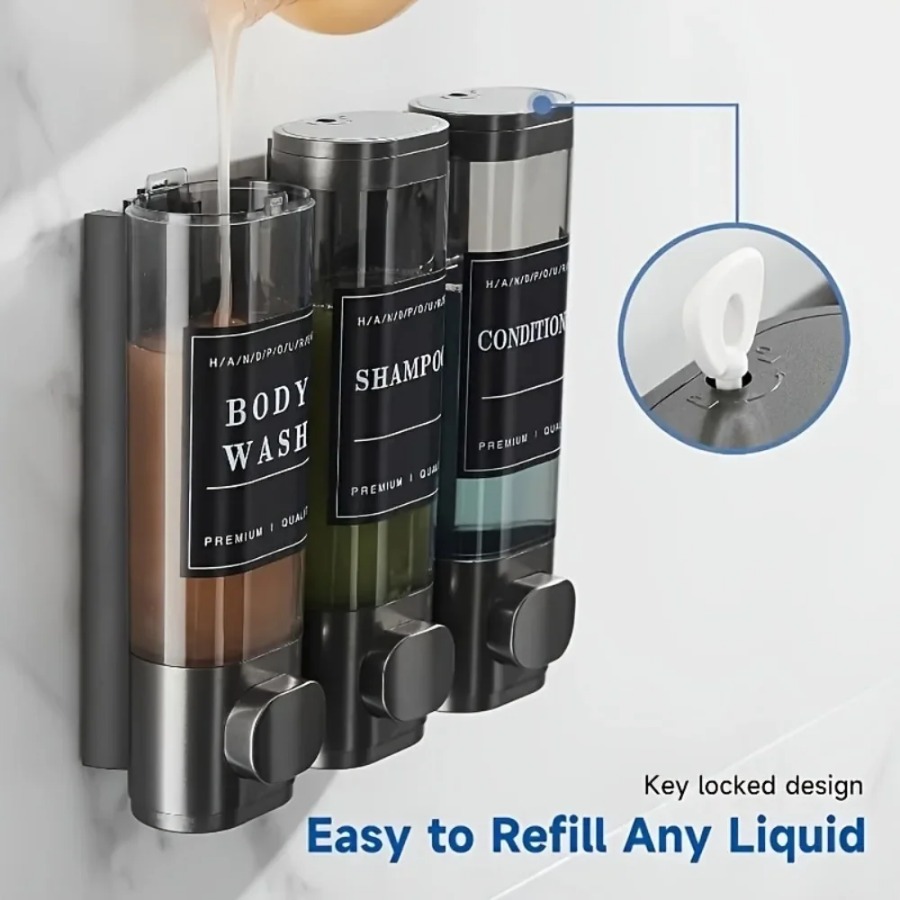 مجموعة موزعات شامبو وبلسم وصاب - مراجعة Soap Making Gel وسعره