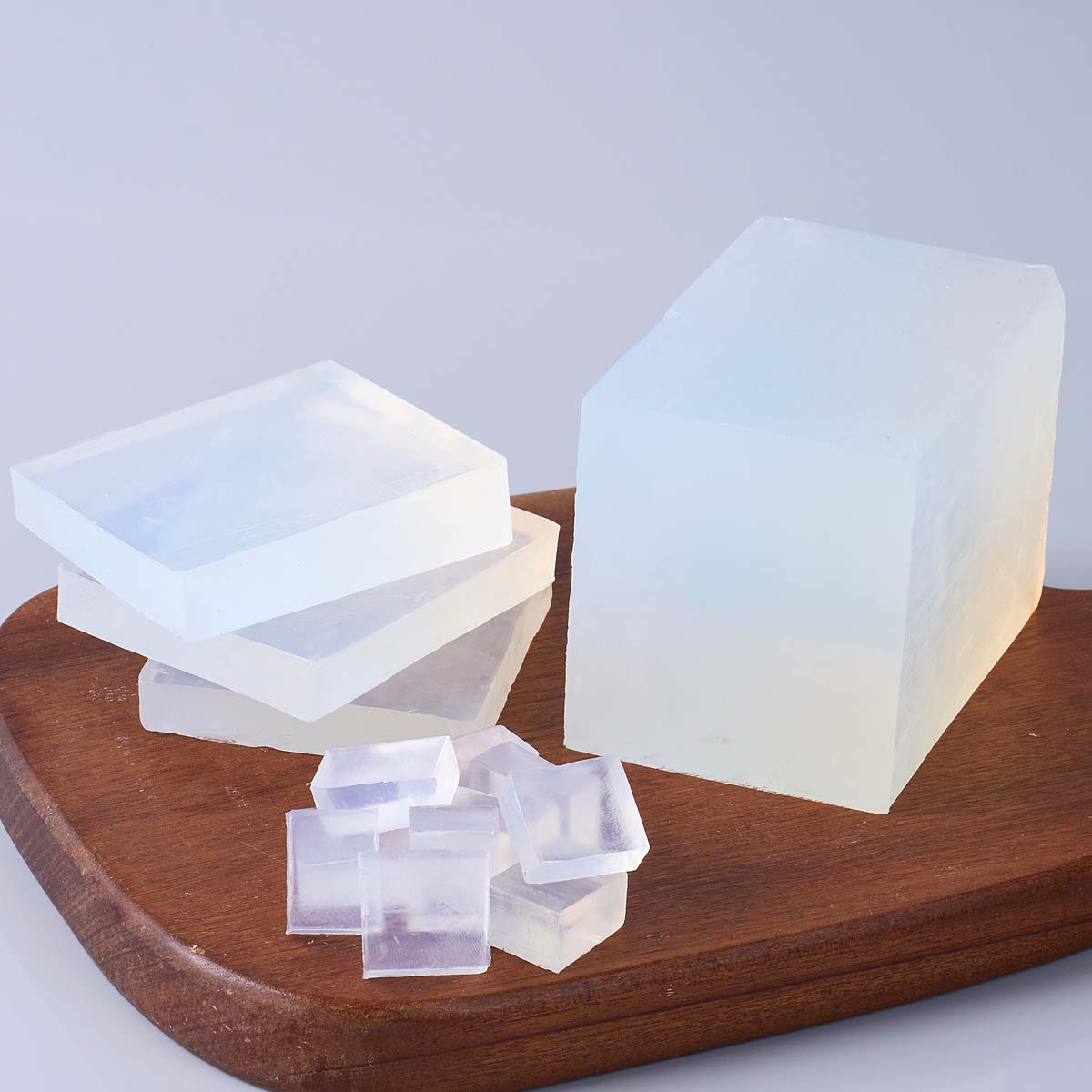 1000 جرام صندوق واضح الأبيض ال - مراجعة Soap Making With Soap Base وسعره
